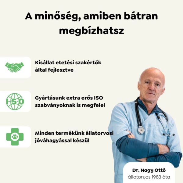 Juliet Hipoallergén Plus rovarfehérje alapú száraz kutyatáp vörös áfonyával és yucca-kivonattal - "legérzékenyebb kutyáknak" - Image 5