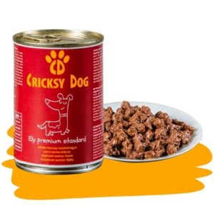 Ely sertéses, harcsás nedves kutyaeledel – 415 g