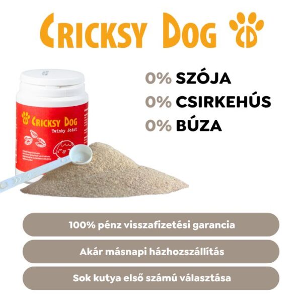 Twinky ízületvédő por zöldkagyló kivonattal (adagolókanállal) – 150 g - Kép 6