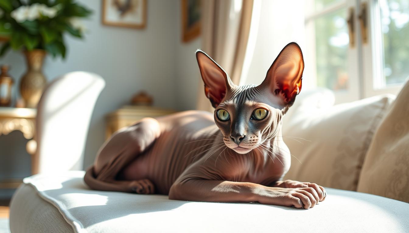 peterbald (pétervári szfinx) macska