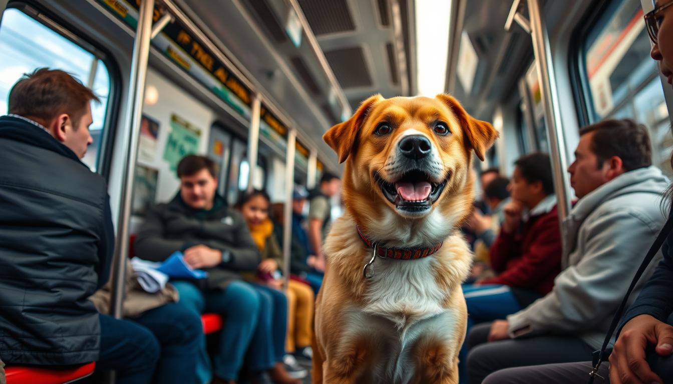 kutya metrón