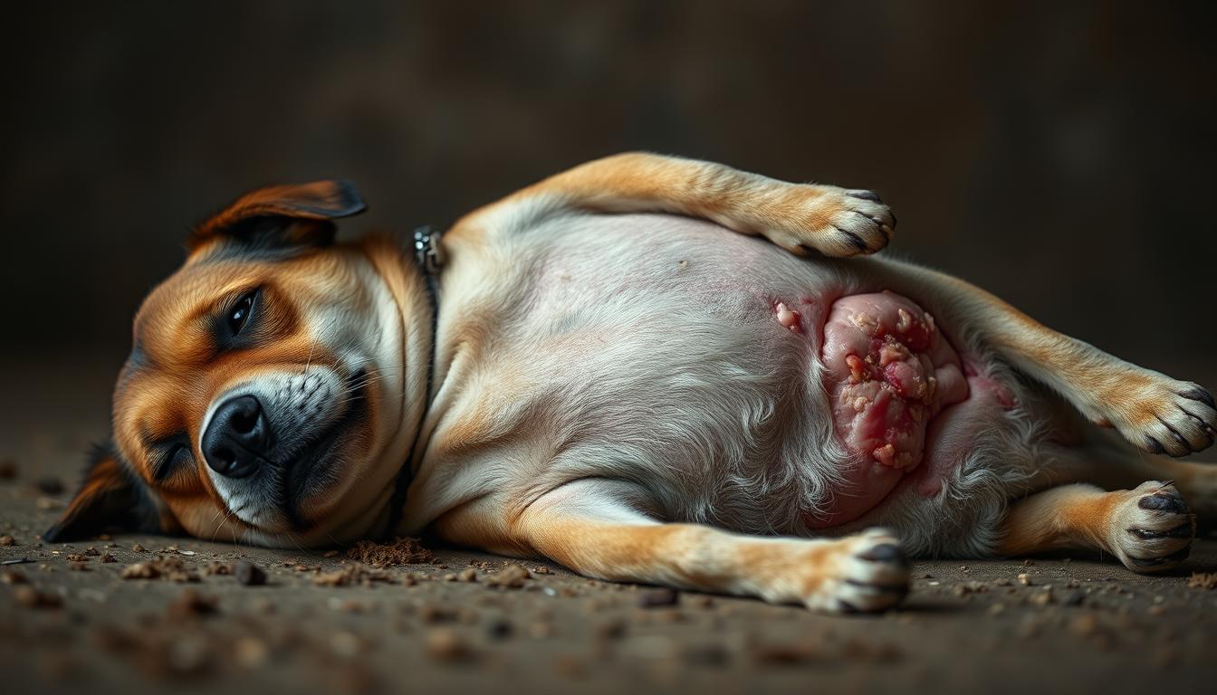 kutya gyomorfekély jelei