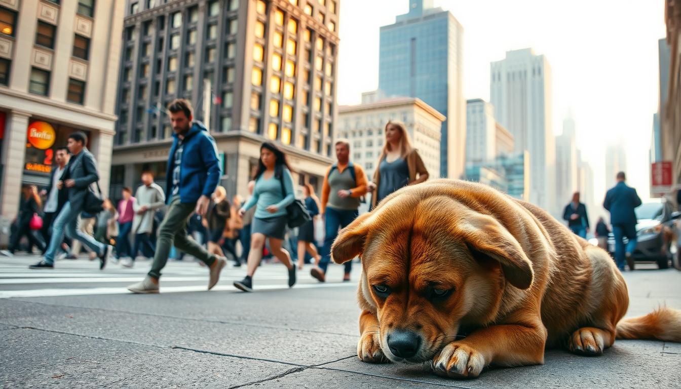 kutya zajérzékenység városban