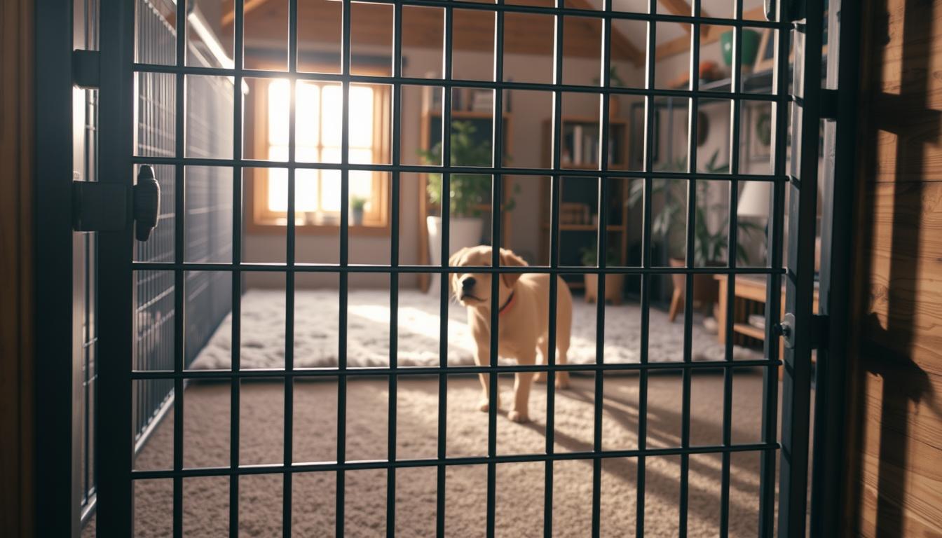 kutya elzárt terek biztosítása