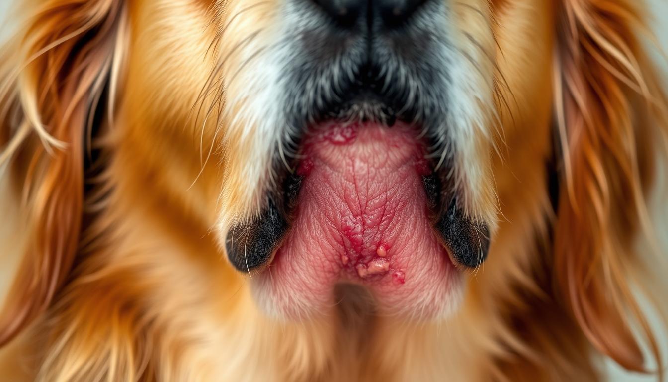 golden retriever bőrelváltozás