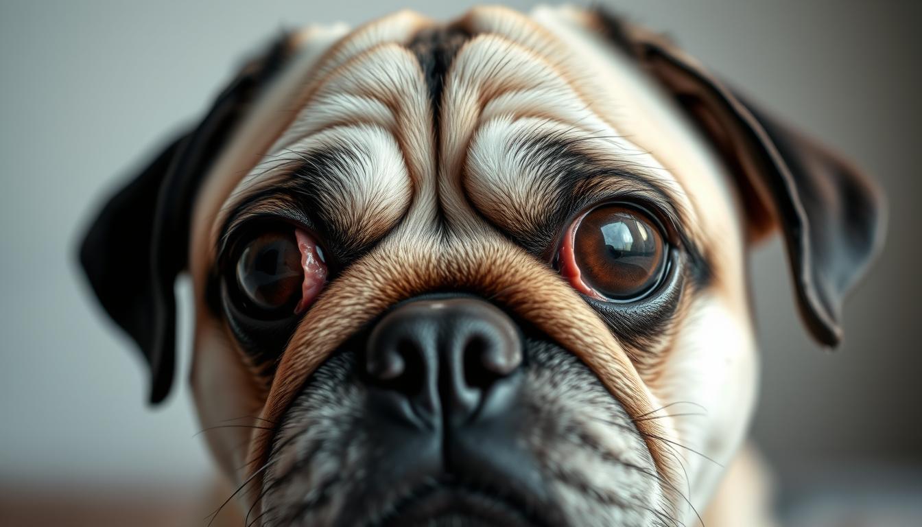 mopsz szaruhártya fekély