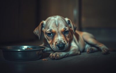 Miért eszik keveset a kölyökkutyám?