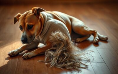 Miért húzza a fenekét a kutyám a földön?