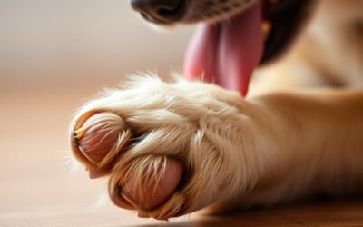 Kutyám sokat nyalogatja a mancsát – ez normális?