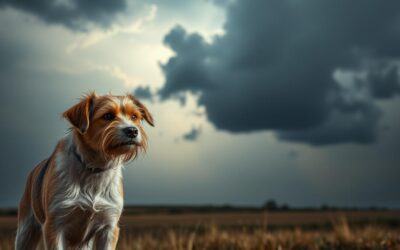 Miért remeg a kutyám vihar előtt?