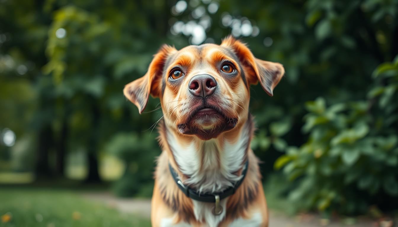 kutya sír séta közben