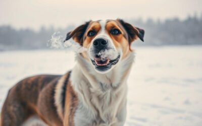 Kutyás blog 19 Miért liheg a kutyám télen is?