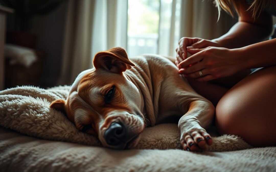 Mozgássérült vagy beteg kutya gondozása melegben