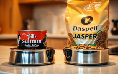 Macskás blog 21 Bill’s lazacos nedves macskatáp vagy Jasper száraz macskatáp – mikor használd őket?