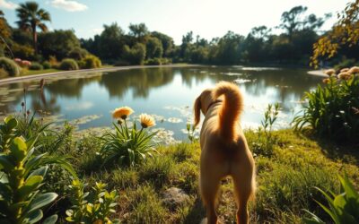 Kutyák és kerti tó – jó ötlet vagy sem?