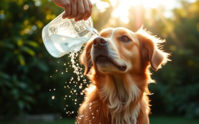 Mi történik a kutyával, ha túl hideg vizet kap nyáron?