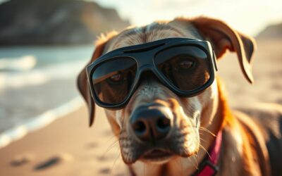 Kutyák és homok – hogyan védd meg a szemüket?