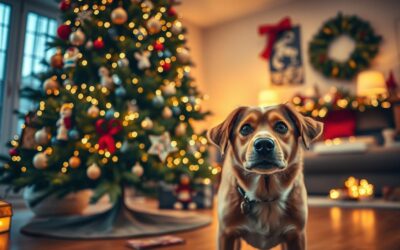Kutyás blog 22 Kutya és karácsonyfa – hogyan kerüld el a baleseteket?