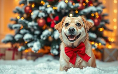 Karácsonyi fotózás kutyával – így lesz tökéletes az ünnepi kép