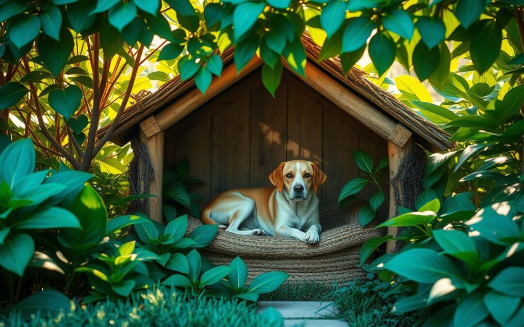 Milyen zöld növény segít hűteni a kutya környezetét?
