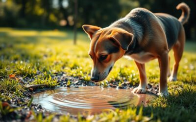 Hogyan tanítsd meg kutyádnak, hogy ne igyon pocsolyából?