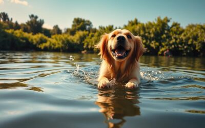 Túl sok víz – lehet ebből baj a kutyáknál nyáron?