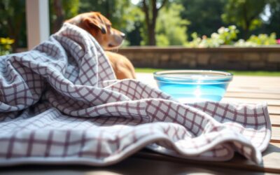 Kutyás blog 19 Hogyan készíts kutyádnak hűsítő kendőt házilag?