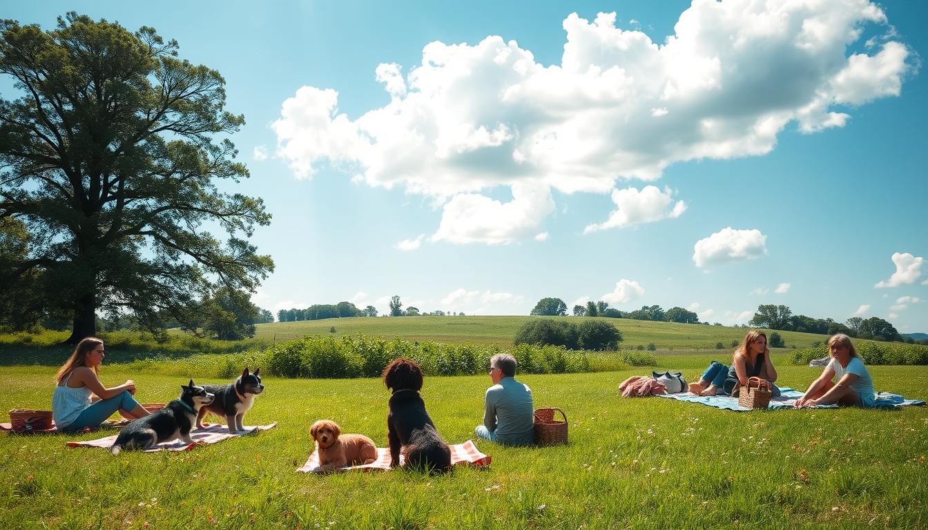 kutyás piknik felszerelés nyár