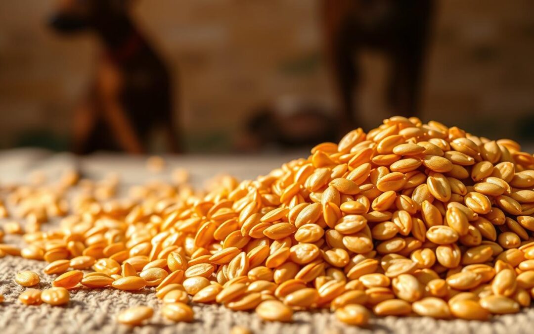 Mit keres a lenmag a kutyatápban?