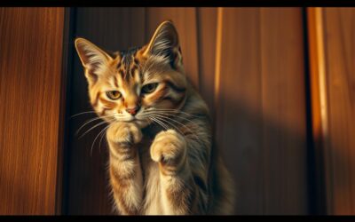 Macskás blog 18 Macskám mindig az ajtót kaparja – mit akar ezzel mondani?