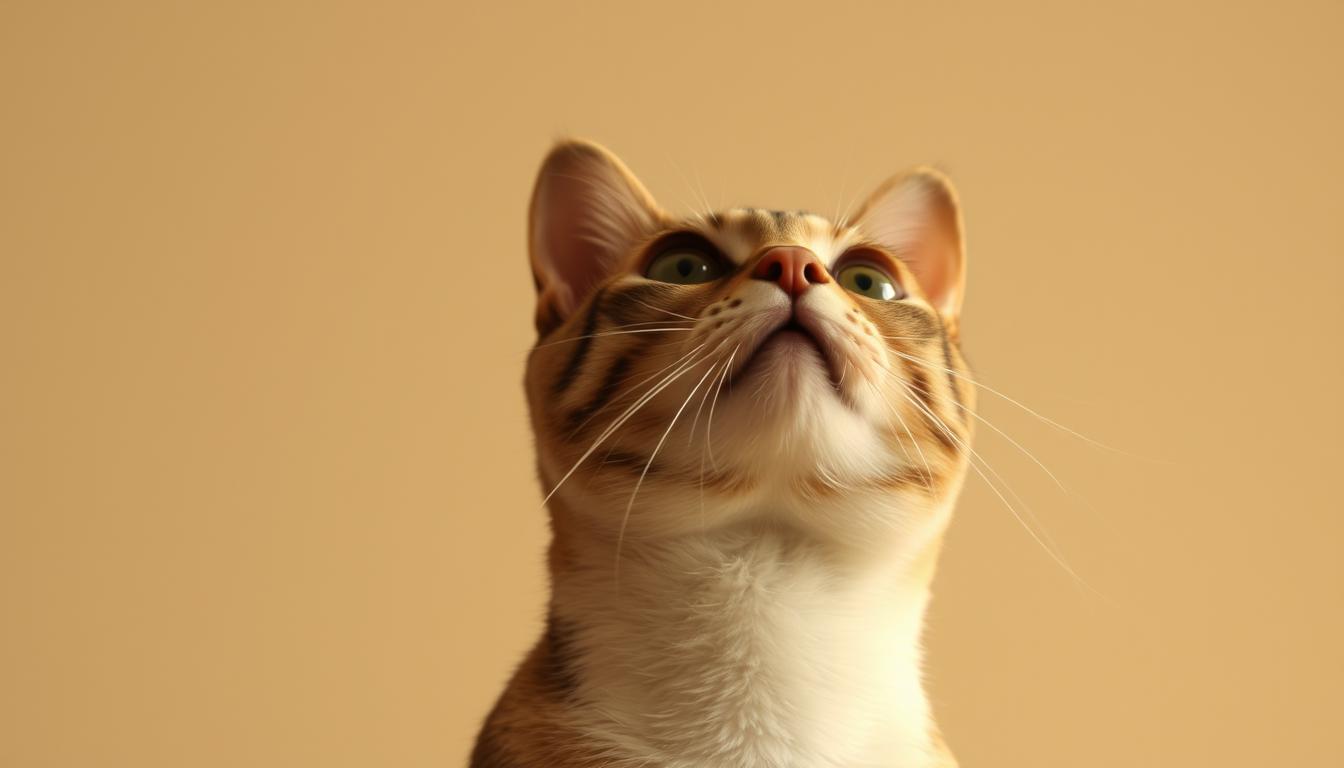 macska bámulja a plafont