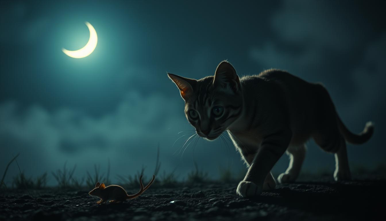 macska éjszaka aktív