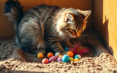 Macskás blog 21 Macskám elássa a játékait – normális viselkedés?