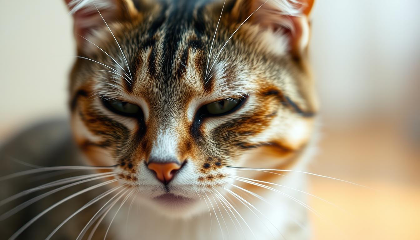 macska evés után hányni kezd