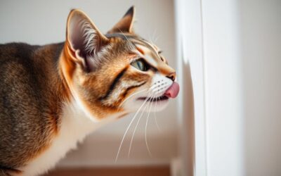 Macskás blog 23 Miért nyalogatja a fal szélét?