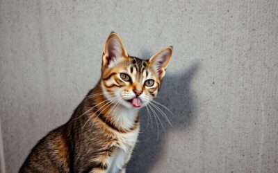 Miért nyalogatja a falat a macskám?