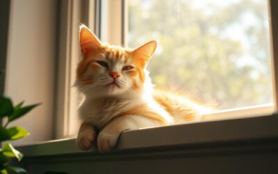 Miért szeretnek a macskák nyáron ablakpárkányon pihenni?