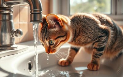 Macskás blog 19 Miért kedvelik a csöpögő csapot a macskák nyáron?