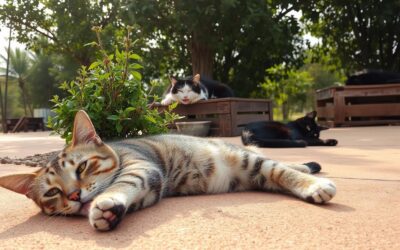 Miért veszélyes a nyári meleg a macskákra?