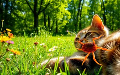 Macskás blog 17 Macskák és kullancsok – mit tegyél nyáron?