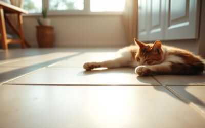 Macskás blog 22 Szőnyeg vagy csempe – melyik jobb nyáron a cicádnak?