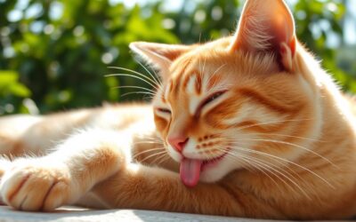 Macska túlzott nyalogatása nyáron – mi okozza?