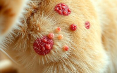 Macska bőrén pörkök nyáron – allergia vagy gomba?