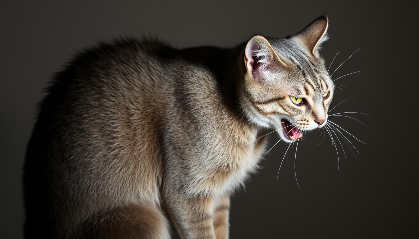 macska nyávogás helyett fúj