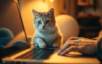 Macskás blog 16 Macskám mindig rám ül, amikor gépelek – figyeleméhség?