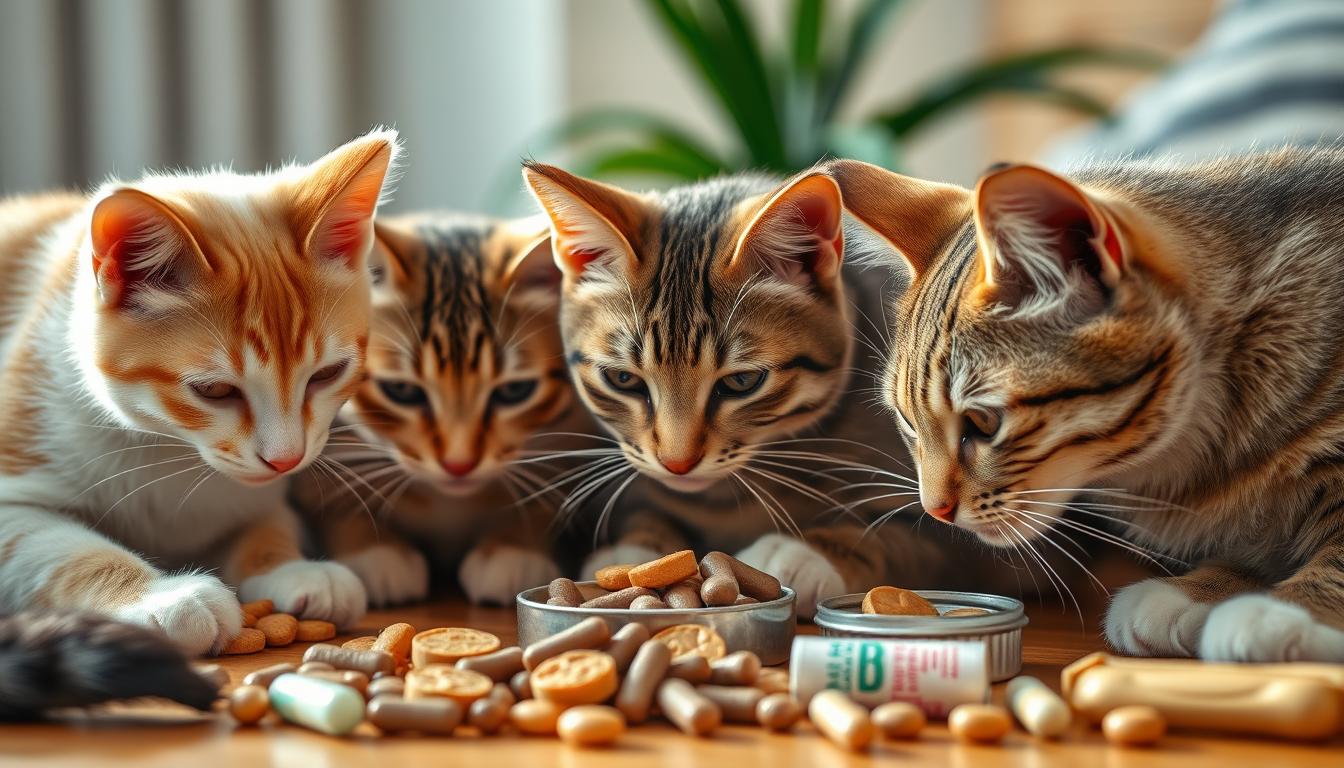 macskatapok-es-etrendkiegeszitok-kombinalasa macskatápok és étrendkiegészítők kombinálása