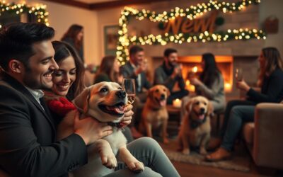 Szilveszteri parti kutyával – mit szabad, mit nem?