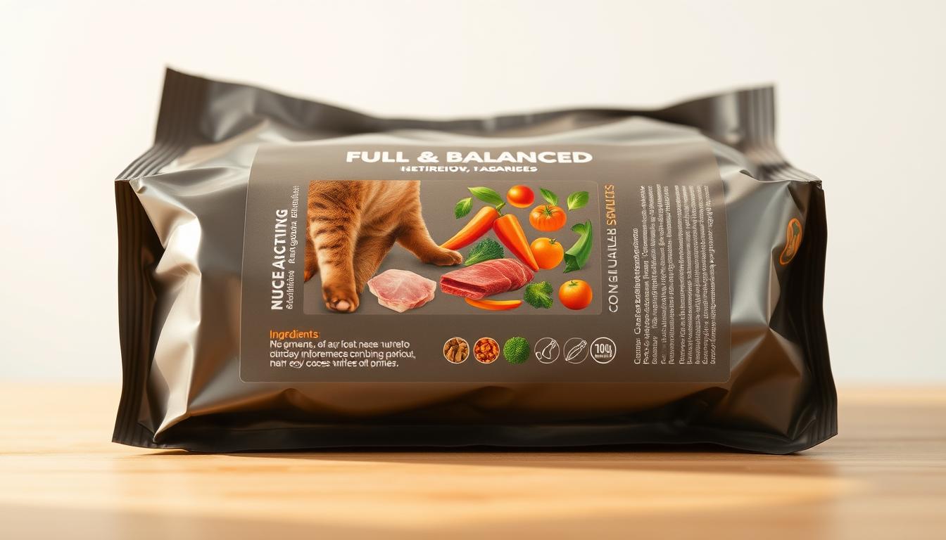 teljes értékű kiegyensúlyozott táp macskáknak