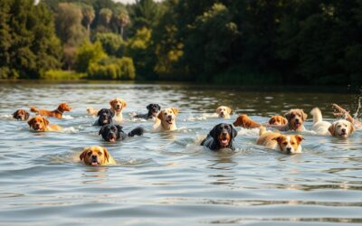 Kutyás blog 16 Vízimádó kutyafajták – melyik kutyák szeretnek úszni?