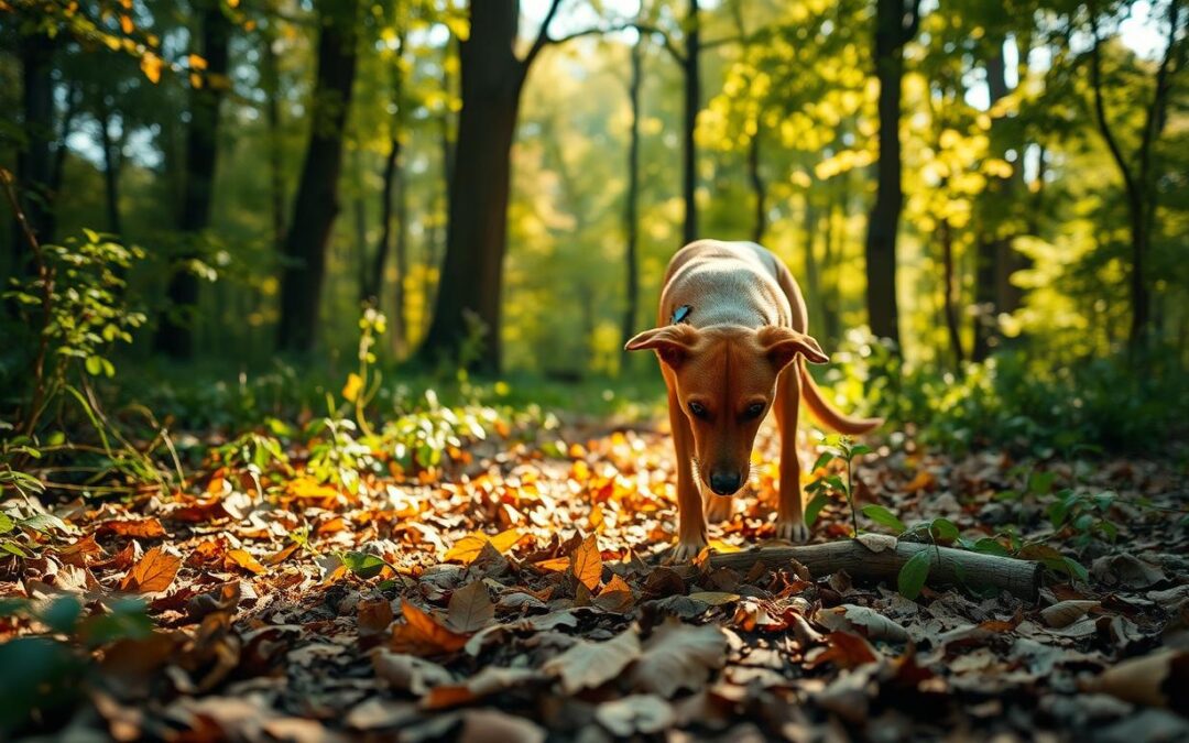 Kutyák szenzoros változásai őszi időben